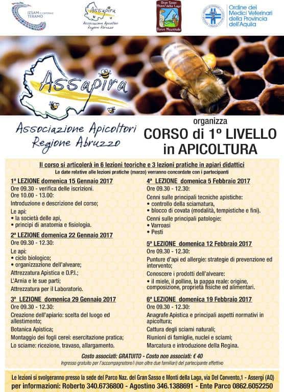 corso base apicoltura Assergi 2017